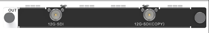 H_12G SDI Output Card