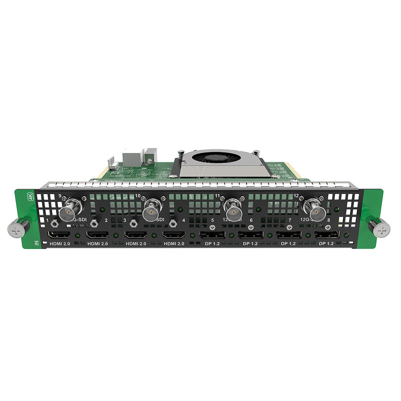Q8 HDMI2.0 + DP1.2 + 12G-SDI Input Card